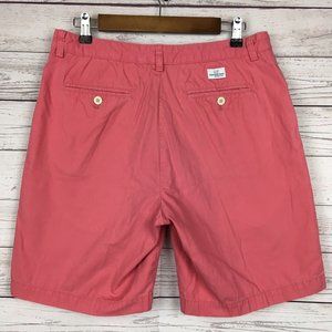 Vineyard Vines Mens‎ Shorts 32 Pink Club Flat Front 100% Cotton Preppy Summer